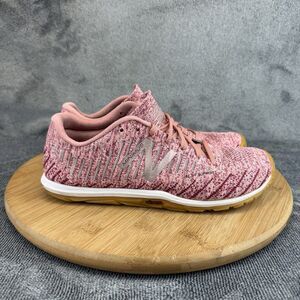 New Balance Minimus Shoes Womens Size 8 Pink Knit Training Sneakers WX20VS7